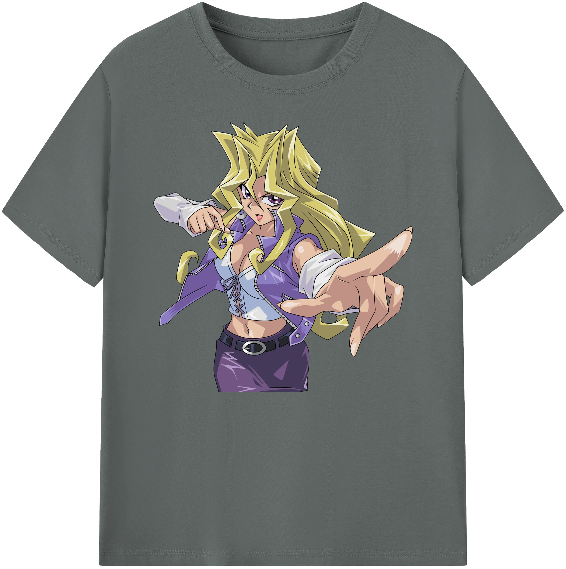 （画像用） 遊☆戯☆王 Yu-Gi-Oh! 綿100％ メンズ半袖Tシャツ｜肌触りやわらか＆通気性